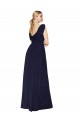 Buy Sleeveless V-Neck Chiffon A-Line Formal Dress UK