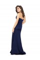 Buy Sleeveless Sweetheart Silky Satin A-Line Formal Dress UK