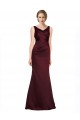 Buy Sleeveless V-Neck Low Back Satin A-Line Black Tie Formal Dress UK