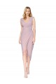 Buy Sleeveless Primrose V-Neck V-Back Chiffon Mermaid High Low Formal Dress UK