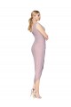 Buy Sleeveless Primrose V-Neck V-Back Chiffon Mermaid High Low Formal Dress UK