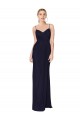 Buy Sleeveless Spaghetti Straps V-Back Chiffon Mermaid Formal Dress UK