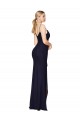 Buy Sleeveless Spaghetti Straps V-Back Chiffon Mermaid Formal Dress UK
