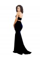 Buy Sleeveless High Neck Low Back Stretch Crepe Mermaid Formal Dress UK