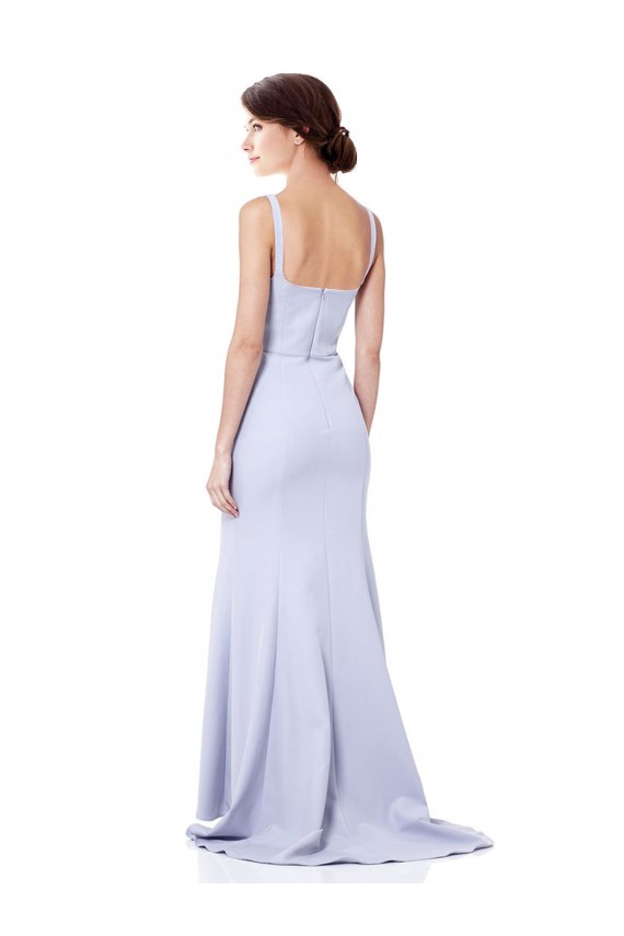 Buy Sleeveless Spaghetti Straps Stretch Crepe Mermaid Formal Dress UK