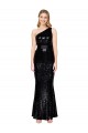 Buy Sleeveless One Shoulder Sequin Mermaid Formal Dress UK