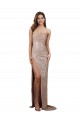 Buy Sleeveless Scoop Neck Low Back Sequin Mermaid Formal Dress UK