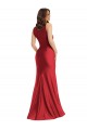 Buy Sleeveless Square Neck Silky Satin Mermaid Formal Plus Size Formal Dress UK