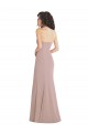 Buy Sleeveless Dusty Pink Sweetheart Stretch Crepe Mermaid Formal Dress UK