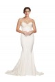 Buy Sleeveless Cowl Neck Low Back Stretch Satin Mermaid Formal Dress UK