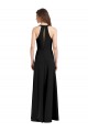 Buy Sleeveless Halter Neck Stretch Crepe Sheath Formal Dress UK