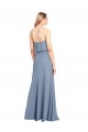 Buy Sleeveless High Neck Stretch Crepe Sheath Formal Dress UK