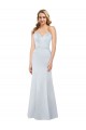 Buy Sleeveless Strapless Low Back Satin Sheath Formal Dress UK