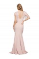 Buy Sleeveless Sweetheart Low Back Stretch Crepe & Tulle Sheath Formal Gowns UK