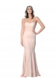 Buy Sleeveless Sweetheart Low Back Stretch Crepe & Tulle Sheath Formal Dress UK
