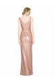 Buy Sleeveless V-Neck Sequin Sheath Formal Dress UK