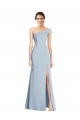 Buy Sleeveless Off the Shoulder Stretch Crepe Trumpet Formal Gowns UK