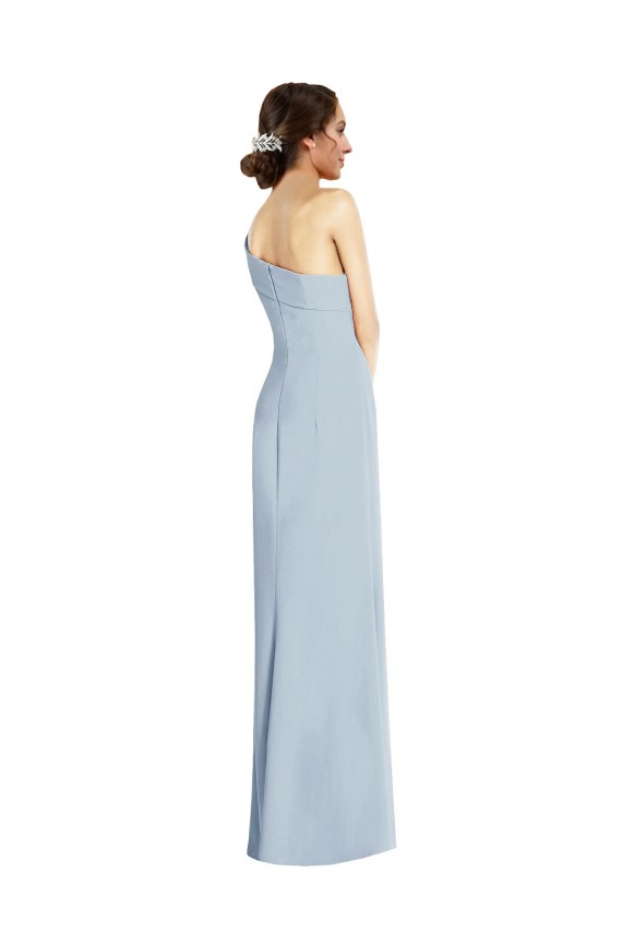 Buy Sleeveless Off the Shoulder Stretch Crepe Trumpet Formal Gowns UK