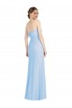 Buy Sleeveless Strapless Low Back Chiffon Trumpet Black Tie Formal Dress UK